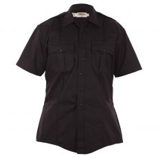 Elbeco Tek Twill Short Sleeve Shirt- Black