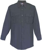 Flying Cross Long Sleeve Poly/Rayon Shirt, LAPD Navy