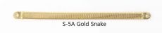 Gold Snake Band for Uniform Cap