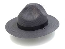 Campaign Style Straw Hat - Double Brim