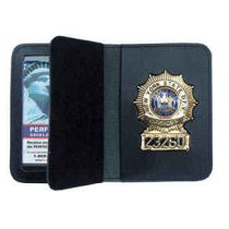 Duty Leather Book Style Case with Double ID