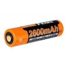 2600 Rechargeable Battery for Fenix Flashlight, 18650