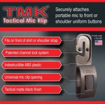 TMK Tactical Mic Klip, Made in the USA