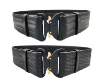 COBRA Pro Buckle Airtek Leather, Hook Lined Duty Belt 2.25"