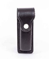 Leather Single (9mm) Magazine Holder with Closed Top