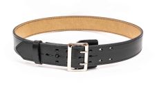 2.25" Fully Lined Sam Browne Duty Belt with 2 rows stitching